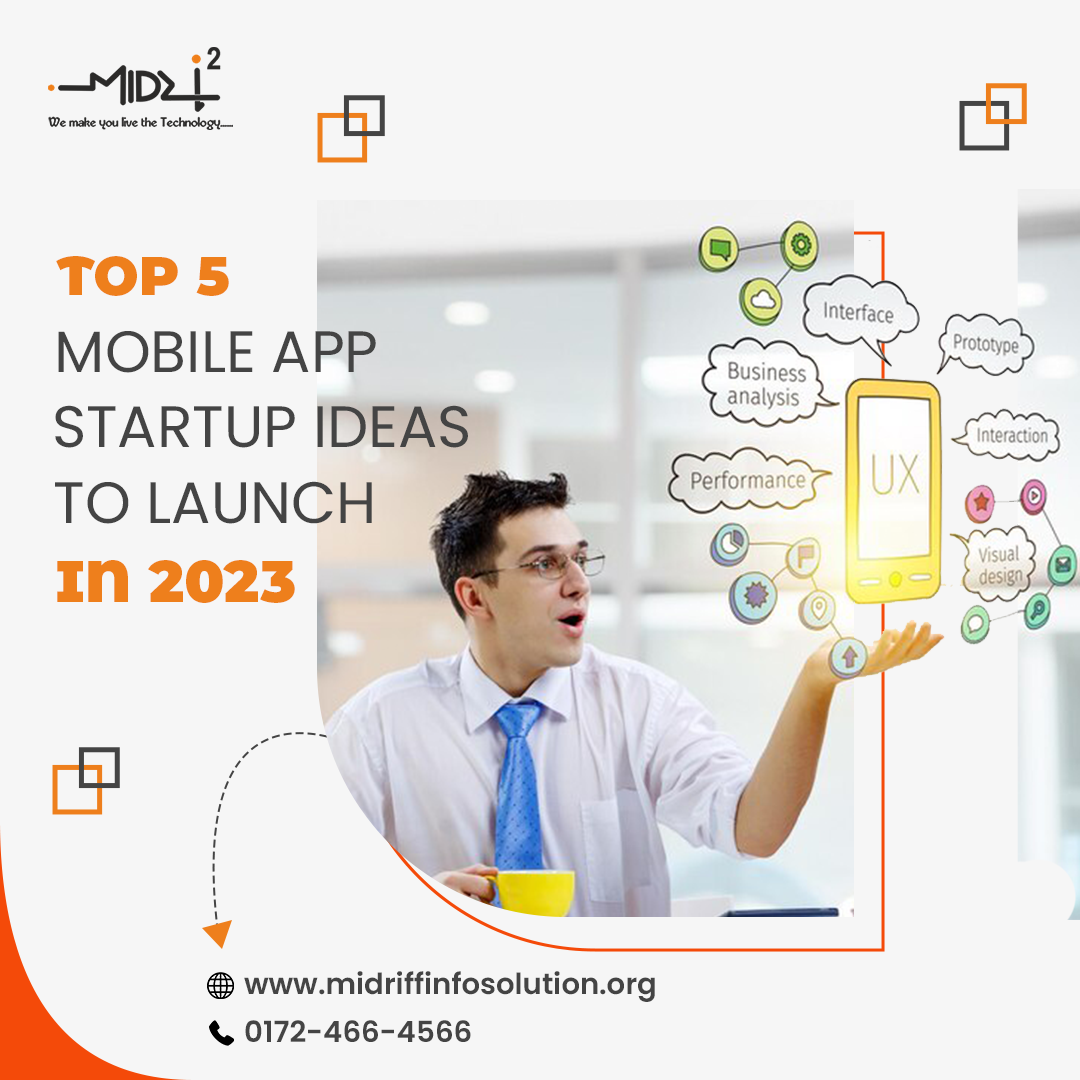 Top 5 Mobile App Startup Ideas to Launch in 2023