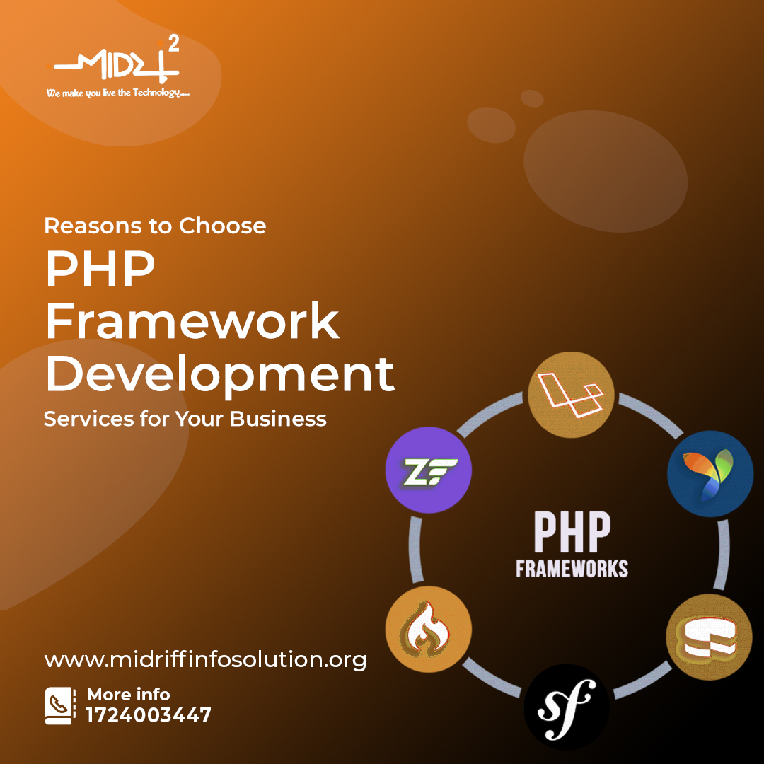 Reasons to Choose PHP Framework Development Services for Your Business