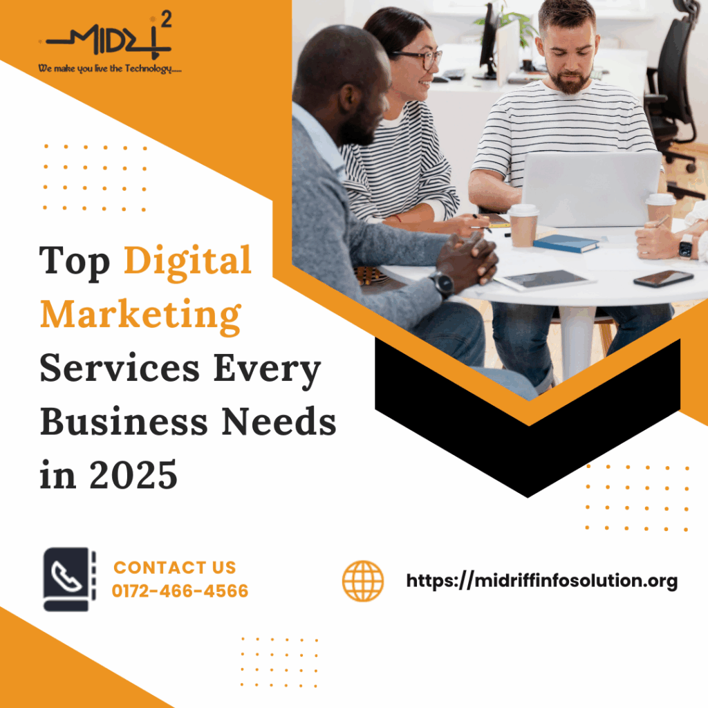 Digital marketing services